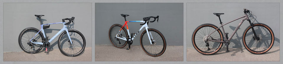 Cube 2025 Modelle -Rennrad, Gravel Bike, Hardtail