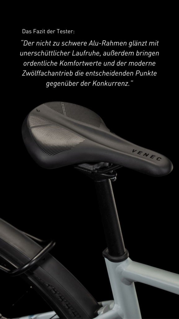 Cube Nuroad Race FE – ergonomischer Natural Fit Venec Lite Sattel für Gravel-Touren Cube Nuroad Race FE – ergonomischer Natural Fit Venec Lite Sattel für Gravel-Touren
