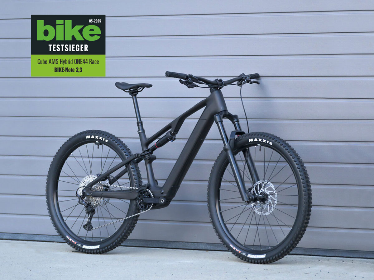 Cube AMS Hybrid ONE44 Race Bike Testsieger