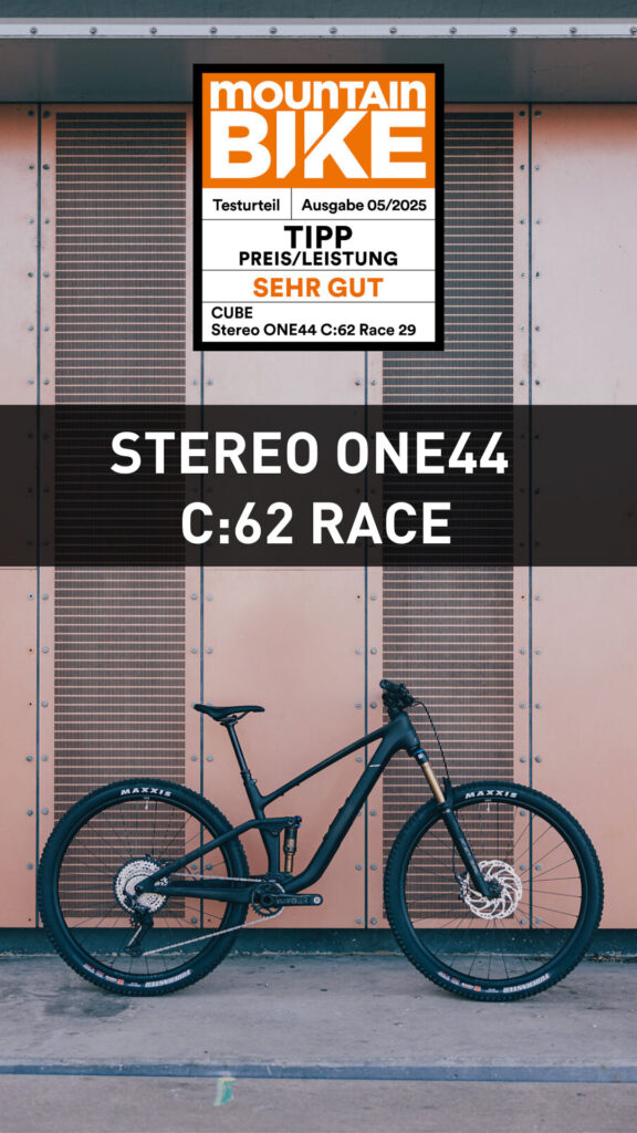 Cube Stereo ONE44 Race Testsieger MTB